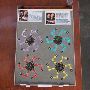 Cadeau anti-stress : Robot transformable en forme de chaîne, fidget spinner - Jouet mécanique à construire et à faire tourner pour adultes et enfants - Product Image 2