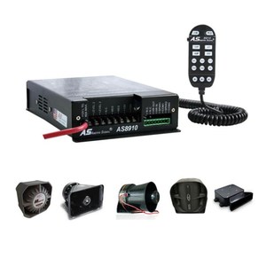 Sirena de ambulancia electrónica de señal federal Vehicle12v <span class=keywords><strong>400W</strong></span> de emergencia con micrófono - Product Image 3