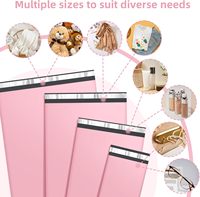 Emballage d'expédition pour vêtements de marque de mode, personnalisé, écologique, biodégradable, durable, imperméable, pour sacs et colis.