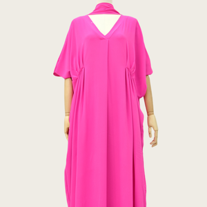 <span class=keywords><strong>Abito</strong></span> lungo stile arabo irregolare a mezza lunghezza <span class=keywords><strong>manica</strong></span> <span class=keywords><strong>lunga</strong></span> Dubai con foulard casual donna musulmana <span class=keywords><strong>abito</strong></span> lungo con farfallina - Product Image 3
