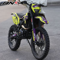 Moto tout-terrain BNK 2026 Enduro haute performance 300cc, moteur Zongshen 4 temps, course sportive hors route avec système CDI