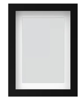 Cadre de présentation en MDF fait main en gros, profondeur 1,5 cm, pour photos A4/A3, avec acrylique, motifs fleurs et animaux, blanc