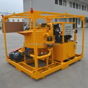 5m3/h Good design electric ISO Civil engineering grout pump station with grout mixer for dam
