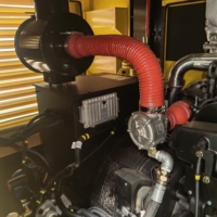 Generador de Motor de Biogás, Turbina de Gas de 1000kw, Generador de 1 MW
