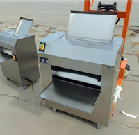Machine automatique à étaler et à rouler la pâte à samosas et raviolis, moteur en acier inoxydable, capacité de 60 pièces/min pour l'industrie agroalimentaire