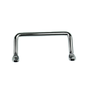 Mạnh mẽ chống ăn mòn Chrome mạ sắt Bar xử lý với Bar cho trượt bảng cửa tủ điện cửa sổ phần cứng - Product Image 5