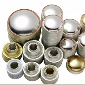 Aerosol Dome 52mm 57mm 60mm 65mm 70mm 80mm Series Aerosol can bottom and top lid