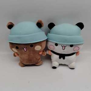 Cuscino Peluche a Forma di <span class=keywords><strong>Panda</strong></span> per Borsa, Accessorio Anime 2D, Cartone Animato, Imbottitura in Cotone PP, Regalo di Compleanno - Product Image 4