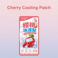 Nouvelles Patchs Rafraîchissants Hydrogel Parfum Fraise Chaleur Estivale Menthe Apaisante à Base de Plantes pour Tous les Âges Certifiés ISO/CE pour Utilisation en Extérieur
