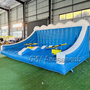 Alta calidad precio barato inflable deporte juego mecánico doble tabla de surf mecánico para Surf simulador para la venta - Product Image 3