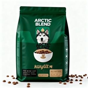 Wholesale Customized BPA Free Heat Seal Reusable Pet Food Packaging <b>Bags</b> with Stand up Pouch Design for Dog Food - Product Image 1