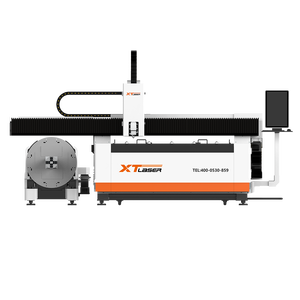 เครื่องตัดเลเซอร์ไฟเบอร์ CNC พร้อมแผ่นและท่อสองฟังก์ชั่นจากโรงงาน <span class=keywords><strong>XT</strong></span> โฟกัสอัตโนมัติ - Product Image 5