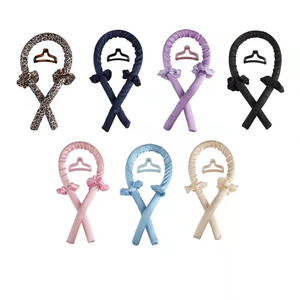 Rizador <span class=keywords><strong>de</strong></span> pelo sin calor <span class=keywords><strong>de</strong></span> marca privada para mujer, rizos <span class=keywords><strong>de</strong></span> tela <span class=keywords><strong>de</strong></span> <span class=keywords><strong>espuma</strong></span> satinada para dormir - Product Image 2