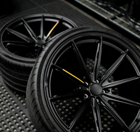 Jantes en alliage d'aluminium forgé à profil profond 18-21 pouces 5x112 120 finition noire pour M3/M4 pour AMG Audi RS sur mesure
