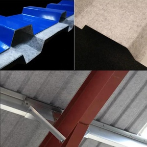 <span class=keywords><strong>Feutre</strong></span> <span class=keywords><strong>anti</strong></span>-condensation auto-adhésif pour isolation de toiture métallique, protection contre la rosée, remplacement pour panneaux autoportants et isolation de toiture métallique - Product Image 6