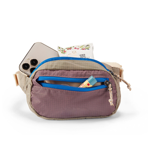 <span class=keywords><strong>Mini</strong></span> Riñonera Deportiva Impermeable de Nailon Ripstop con Logotipo Personalizado, Bolsa de Cintura, Bandolera, para Correr y Viajar - Product Image 5