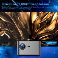 Usine 2023 Android plus récent 3D 4K 1080P LCD projecteur LED Wifi BT 2G 32G Projection avant/arrière 8000K Home cinéma affaires