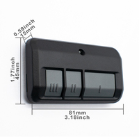 Prêt à être expédié - Télécommande universelle pour ouvre-porte 893MAX - Émetteur double bande 315 MHz 390 MHz pour 971LM 973LM