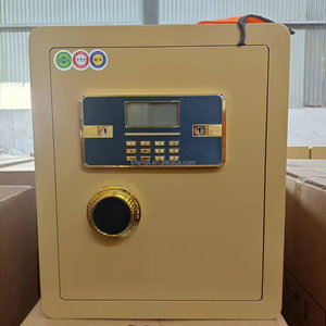 Coffre-fort antivol en métal avec serrure électronique à combinaison, idéal pour le stockage sécurisé d'objets de valeur dans les écoles, ateliers et gymnases. - Product Image 3
