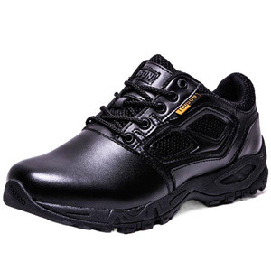 Odson <b>Men's</b> Low Top Breathable Leather Hiking Shoes Outdoor Sports Rubber Outsole - Product Image 2