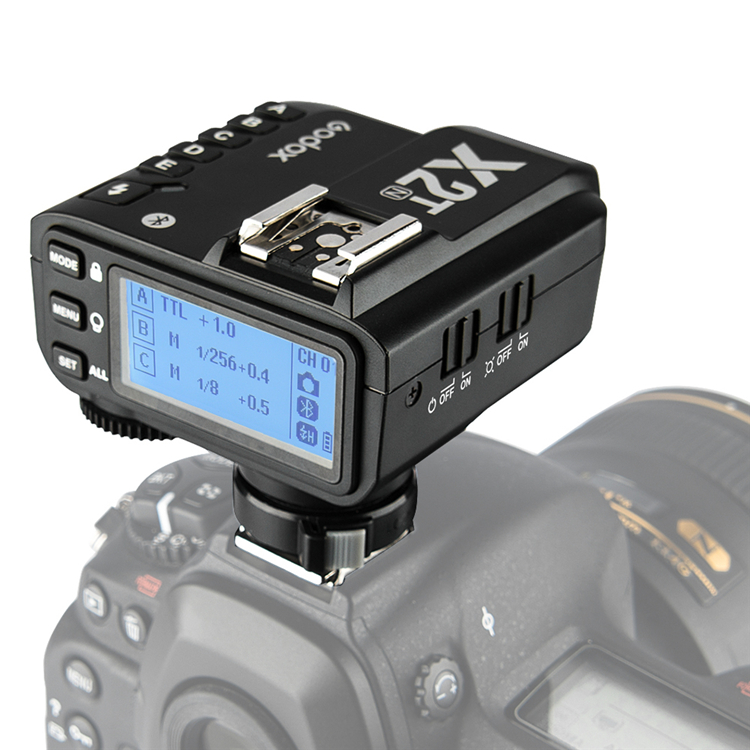 Godox X2T-F Déclencheur Flash TTL Pour Fujifilm - Écran LCD 2.4GHz - Ouvert