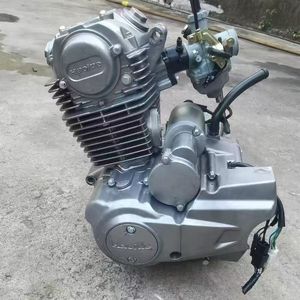 Moteur de <span class=keywords><strong>moto</strong></span> d'occasion d'origine Haojue 150cc 4 temps refroidi par air avec allumage CDI, démarrage électrique/à manivelle, garantie 1 an - Product Image 4