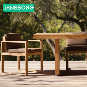 Conjunto de Sofás de Exterior para Hotel, Muebles de Exterior de Teca para Villa, Sofá de Patio de Lujo, Conjunto de Muebles de Exterior para Resort, Conjunto de Sofás de Jardín - Product Image 3