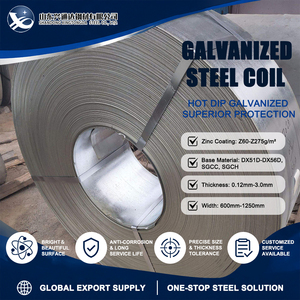 Bobina de Acero Galvanizado CS Tipo C S280GD Zero Spangle Z30 G/m² 1.5mm 600mm con Borde Laminado para Estructuras de Acero - Product Image 1