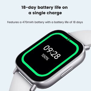 Phiên Bản Toàn Cầu Redmi Đồng Hồ 5 Hoạt Động Smartwatch 2 ''LCD Hiển Thị Bt Cuộc Gọi Điện Thoại Pin Dài Oxy Máu 470MAh Dây Đeo Cổ Tay - Product Image 5