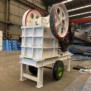Trituradora de mandíbula portátil móvil diésel pequeña PE 150*250 200*300 220*350 el tamaño de descarga se puede ajustar - Product Image 5