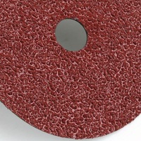 Disques abrasifs en fibre de résine de 4 pouces, dureté moyenne, disques de ponçage et de meulage à trous, grains 36 et 50, OEM personnalisé pour le meulage de surface