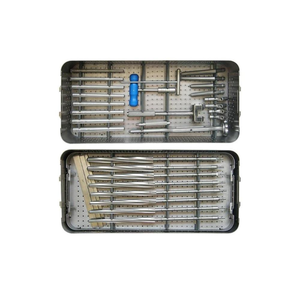 Reemplazo de articulación de prótesis de cadera <span class=keywords><strong>total</strong></span> tipo A de acero inoxidable 4 #-10 # Juego de instrumentos Implantes quirúrgicos ortopédicos veterinarios - Product Image 3