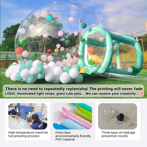 Carpa Inflable Transparente <span class=keywords><strong>de</strong></span> PVC, Domo Burbuja Inflable <span class=keywords><strong>de</strong></span> 5m, Globo para Interiores y Exteriores, Bodas, Publicidad, Inflables - Product Image 3