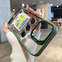 Coque de téléphone en métal pour objectif d'appareil photo iPhone 18 Pro Max, compatible avec les modèles 17, 16 Plus, 12, 13, 15, avec protection en verre trempé transparent et coque rigide.
