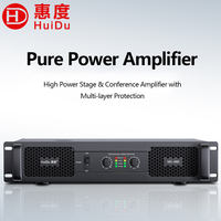 Amplificateur de puissance pur MC-850 2 canaux 800W 1200W 4 8 Bridge 1600W Impédance à tension constante Système audio Hi-Fi en métal Classe A