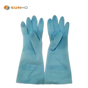 Gants en latex de caoutchouc imperméables de qualité alimentaire pour la cuisine, l'été et l'hiver, pour le nettoyage et la vaisselle, gants en silicone - Product Image 3