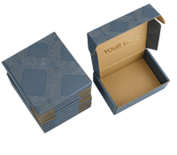 Boîtes en carton écologiques personnalisées avec logo imprimé pour accessoires électroniques mobiles, emballage cadeau, boîte à courrier en papier