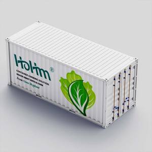 Skyplant 40HQ Contenedor de envío de congelador grande para sistema de cultivo hidropónico de forraje agrícola Uso de invernaderos agrícolas - Product Image 1