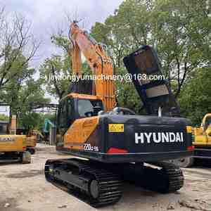 Excavatrice sur chenilles Hyundai 220-9s de 22 tonnes, garantie d'un an, capacité de la benne de 1,2 m, moteur d'origine coréen - Product Image 2