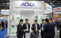 Échangeur de chaleur à plaques en acier inoxydable Aidea, tunnel de congélation anti-corrosion, réfrigération commerciale, cœur en cuivre