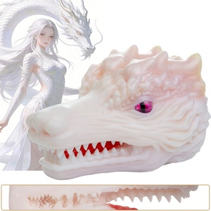 Dragon Head Sex Mold Male Mouth Sex Masturbation Cup Soft <b>Silicone</b> Penis Training <b>Tools</b> for Men Travel Friendly Animal Sex Doll - Product Image 1