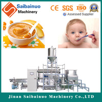 Nourriture pour bébé nouvellement produite farine de riz nutritive bouillie de maïs instantanée produit machine usine de fabrication d'extrudeuse