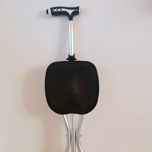 Canne pliante à trois pieds Jiang Hao en alliage d'aluminium, bâton de marche portable avec siège pour personnes âgées - Product Image 2