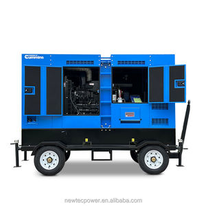 80kW <span class=keywords><strong>100kW</strong></span> 120kW Генератор Мобильный прицеп Бесшумная дизельная мощность 100kVA 120kVA 150kVA с китайским двигателем Shangchai заводская цена - Product Image 3