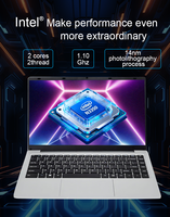 Brand New Laptops 14 Inch Z8350 N3350 6/8/16/32GB 64GB 128GB 256GB 512GB 1TB Cheap Student Laptop Computer Business Notebook