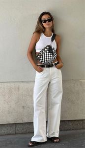 Checkered Nylon <b>Crossbody</b> <b>Bag</b> Classic Spacious Bum Plaid Fanny Packs for Women with Adjustable Shoulder Strap - Product Image 6