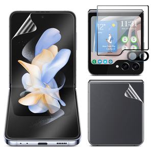 Para <span class=keywords><strong>Samsung</strong></span> Galaxy SAM Z Flip 5 6 HD Privacidad Cobertura completa 3D Protector de pantalla de vidrio templado curvo - Product Image 3