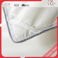 Ensembles de couettes en coton imprimé en usine de taille personnalisée couette blanche printemps hiver couette couette en coton biologique