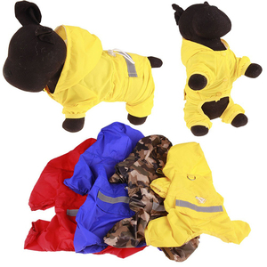 Ustomized-<span class=keywords><strong>chubasquero</strong></span> con estampado para <span class=keywords><strong>perro</strong></span>, chaqueta impermeable ligera, poncho - Product Image 2