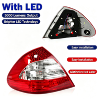 Accessoires de voiture, feux arrière clairs, feux arrière LED 12V pour Mercedes-Benz Classe E W211, feux arrière LED, feux arrière, pièces automobiles